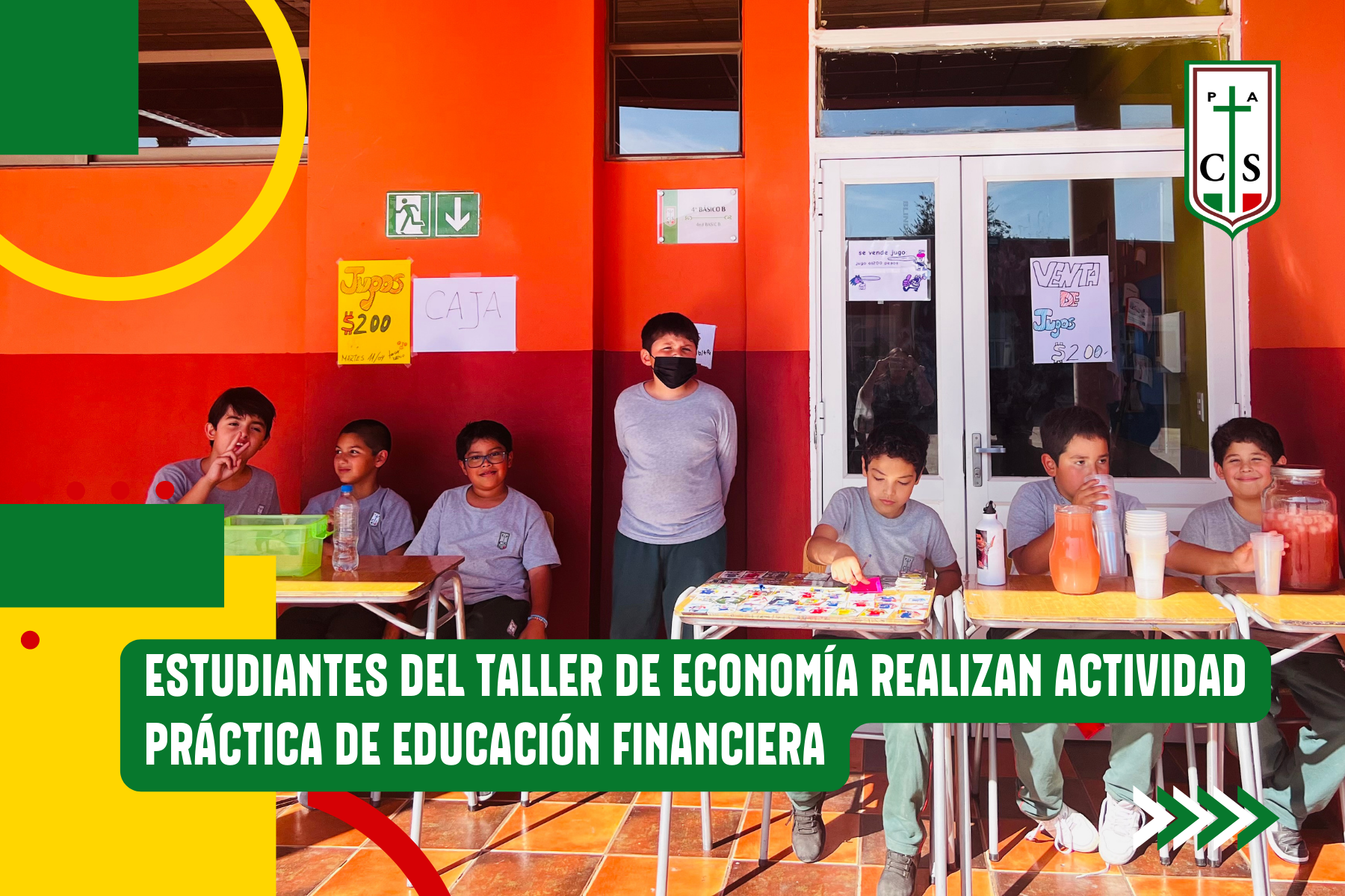 ESTUDIANTES DEL TALLER DE ECONOMÍA REALIZAN ACTIVIDAD PRÁCTICA DE EDUCACIÓN FINANCIERA