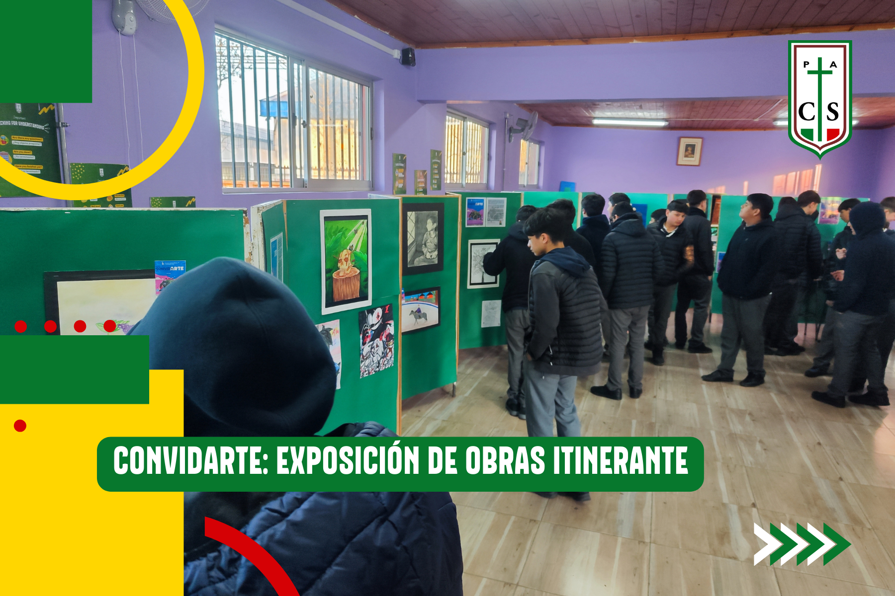 CONVIDARTE: EXPOSICIÓN DE OBRAS ITINERANTE