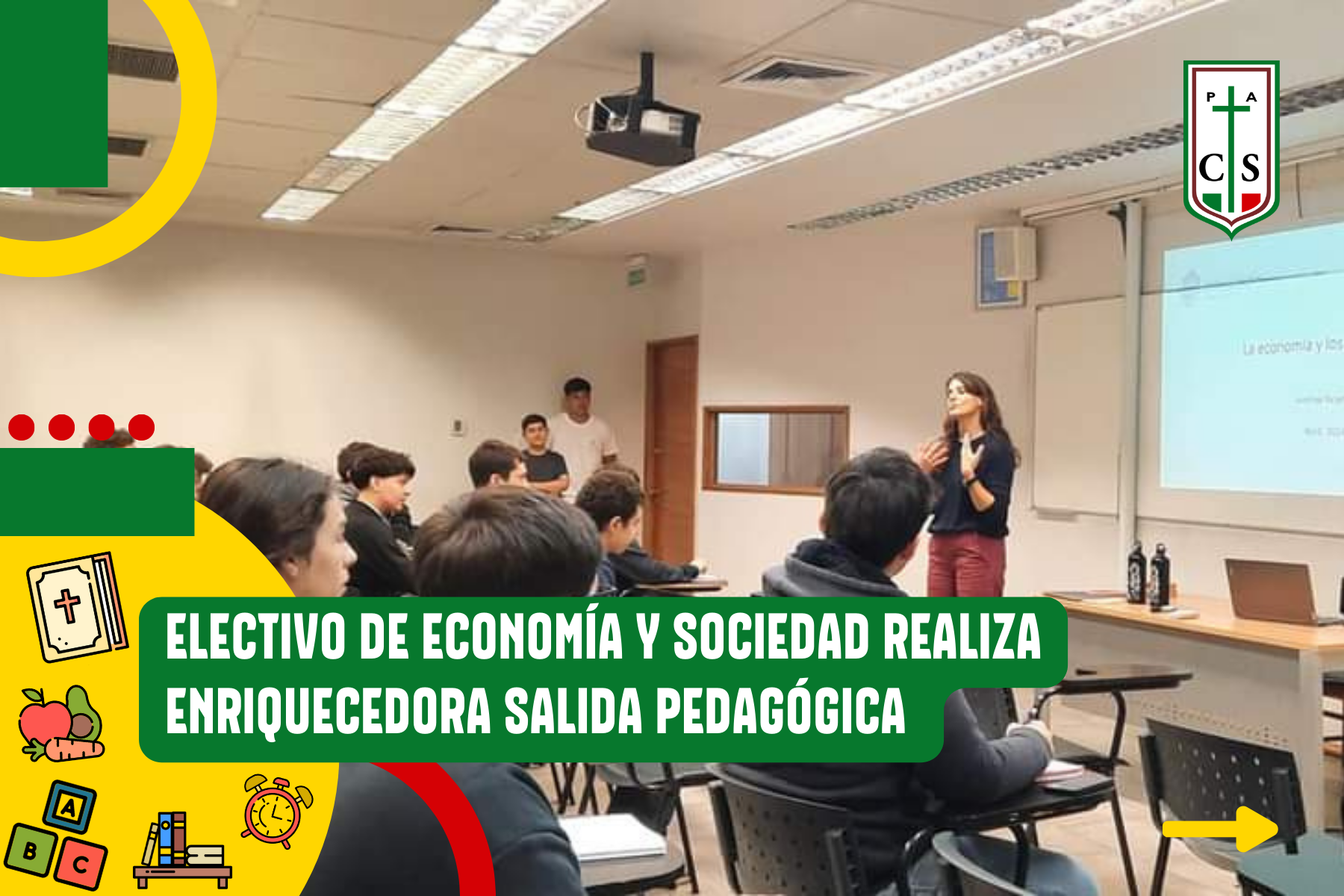 ELECTIVO DE ECONOMÍA Y SOCIEDAD REALIZA ENRIQUECEDORA SALIDA PEDAGÓGICA