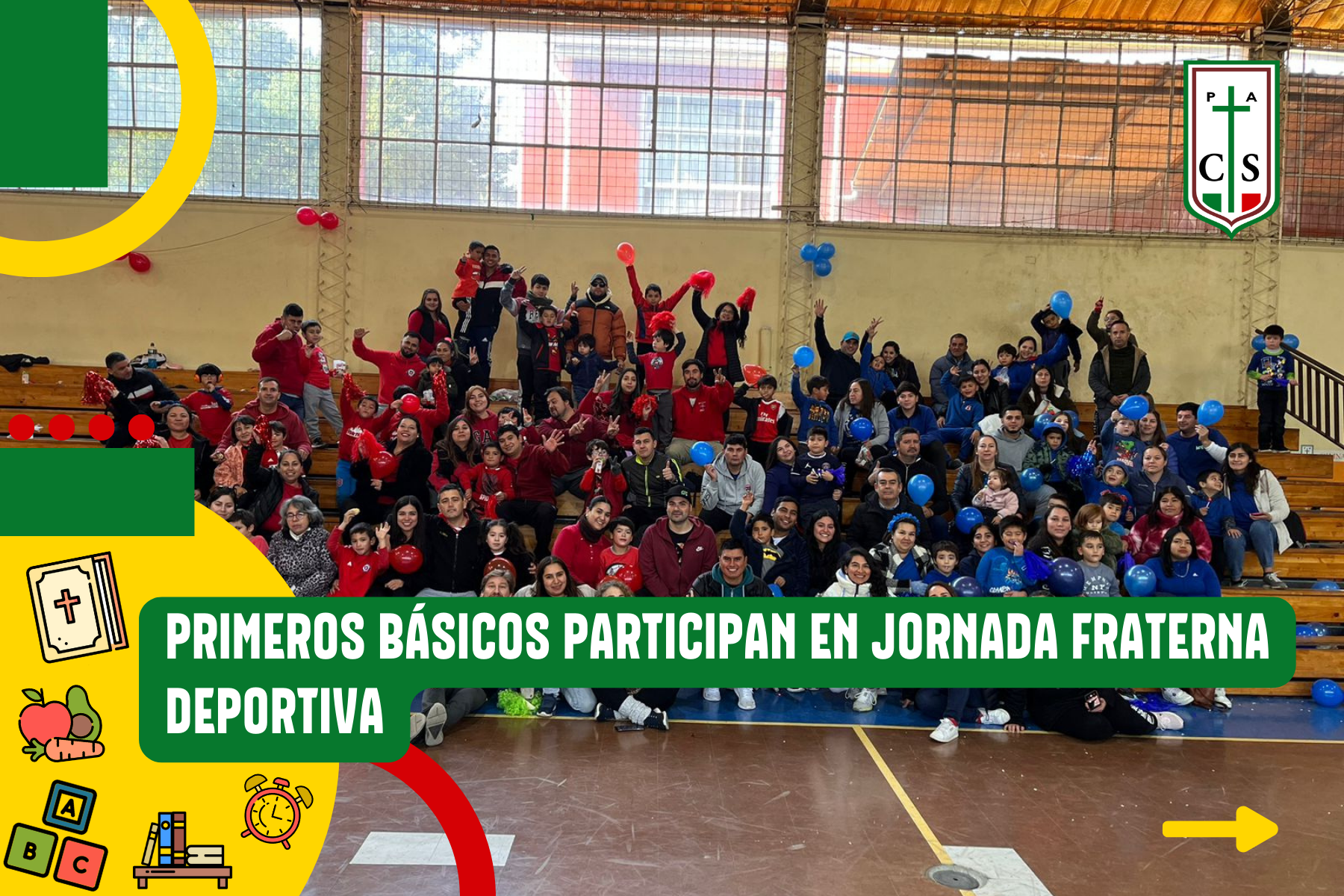 PRIMEROS BÁSICOS PARTICIPAN EN JORNADA FRATERNA DEPORTIVA