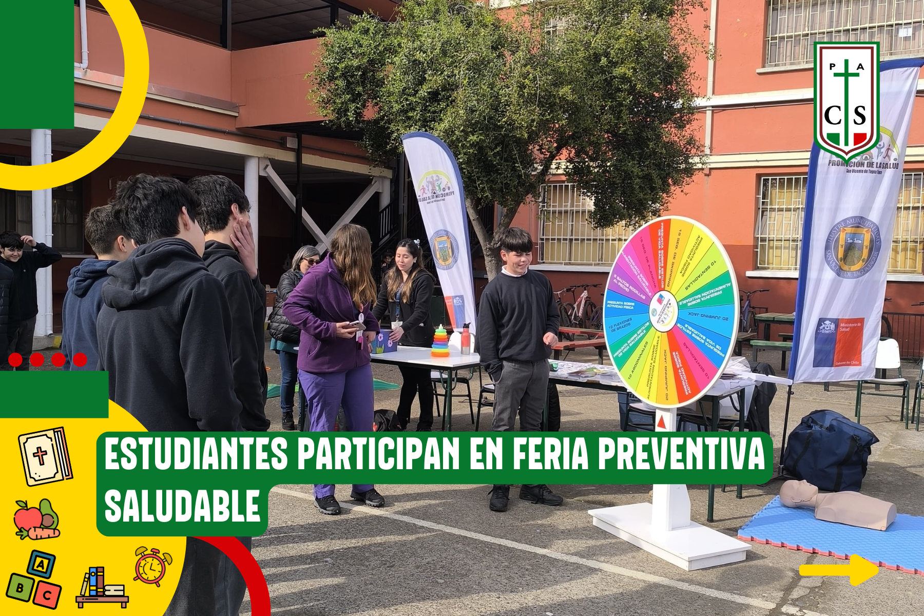 ESTUDIANTES PARTICIPAN EN FERIA PREVENTIVA SALUDABLE