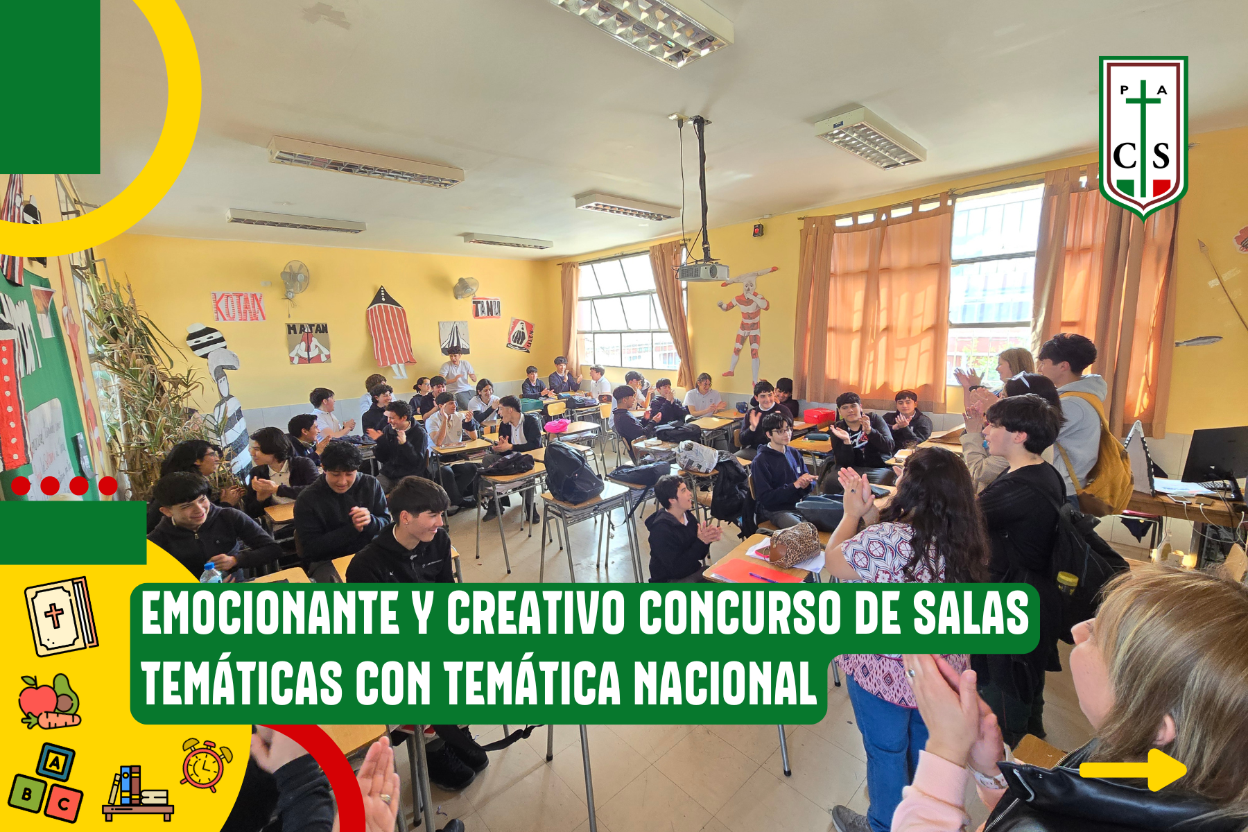 EMOCIONANTE Y CREATIVO CONCURSO DE SALAS TEMÁTICAS CON TEMÁTICA NACIONAL