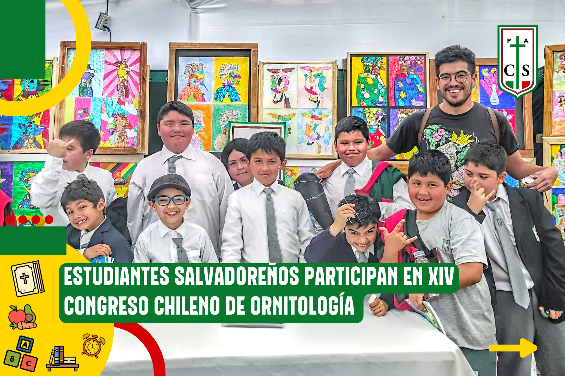ESTUDIANTES SALVADOREÑOS PARTICIPAN EN XIV CONGRESO CHILENO DE ORNITOLOGÍA