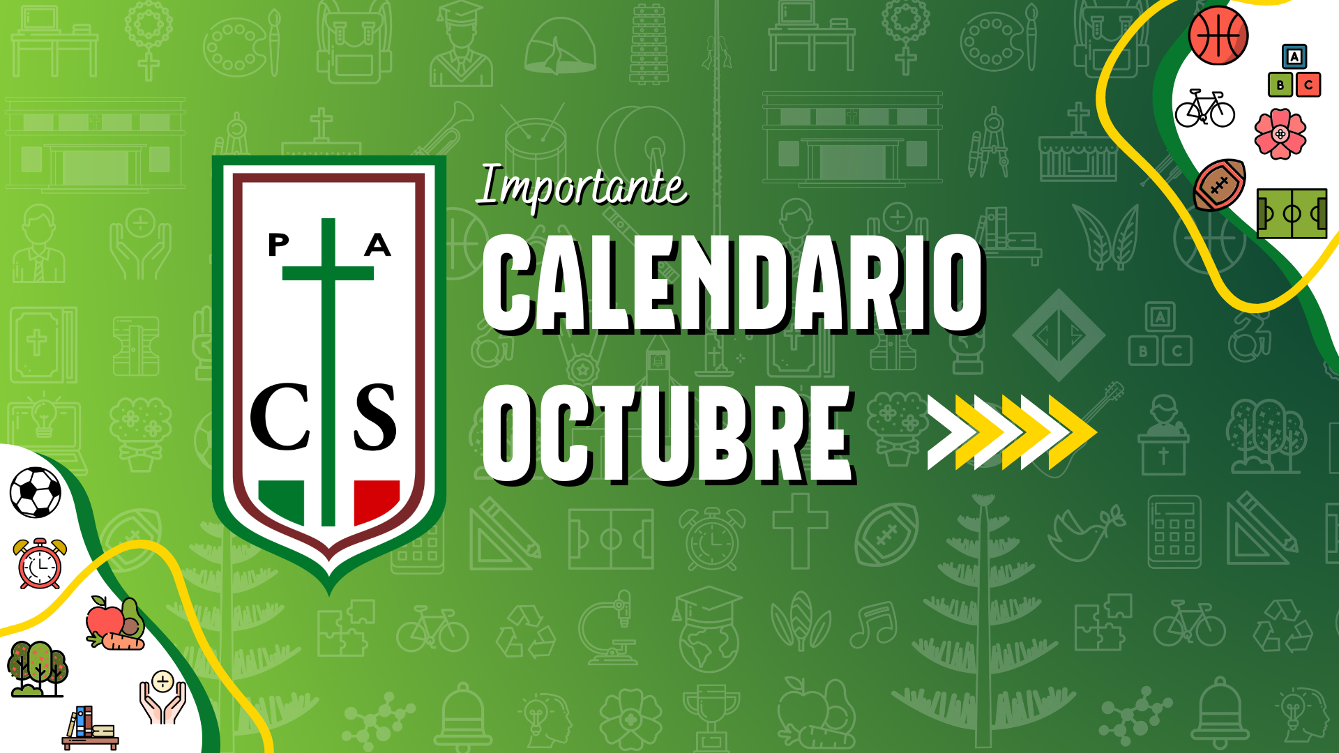 CALENDARIO OCTUBRE 2024