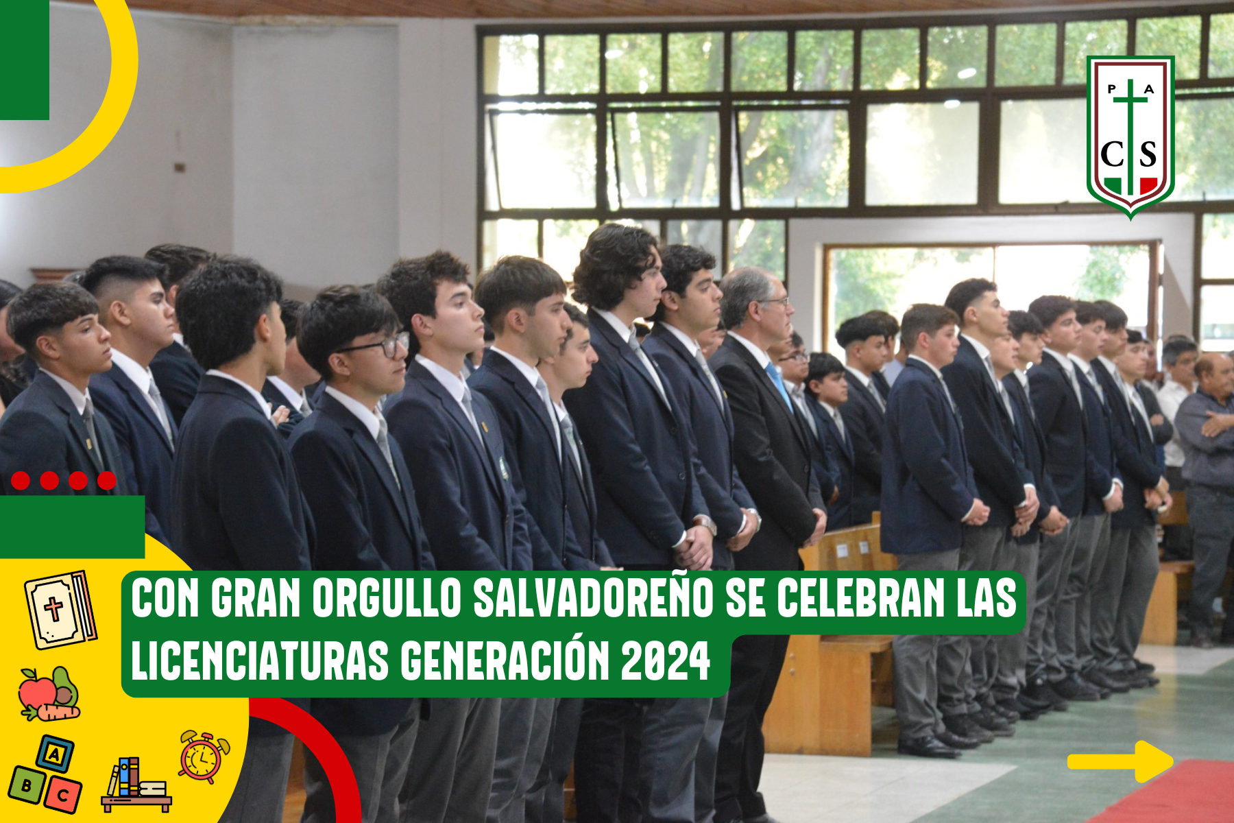 CON GRAN ORGULLO SALVADOREÑO SE CELEBRAN LAS LICENCIATURAS GENERACIÓN 2024 