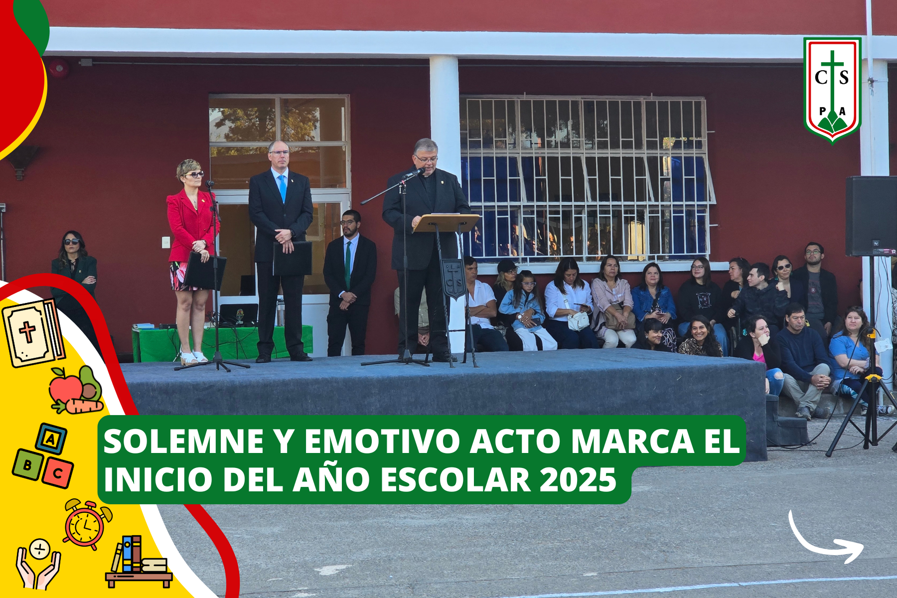 SOLEMNE Y EMOTIVO ACTO MARCA EL INICIO DEL AÑO ESCOLAR 2025 