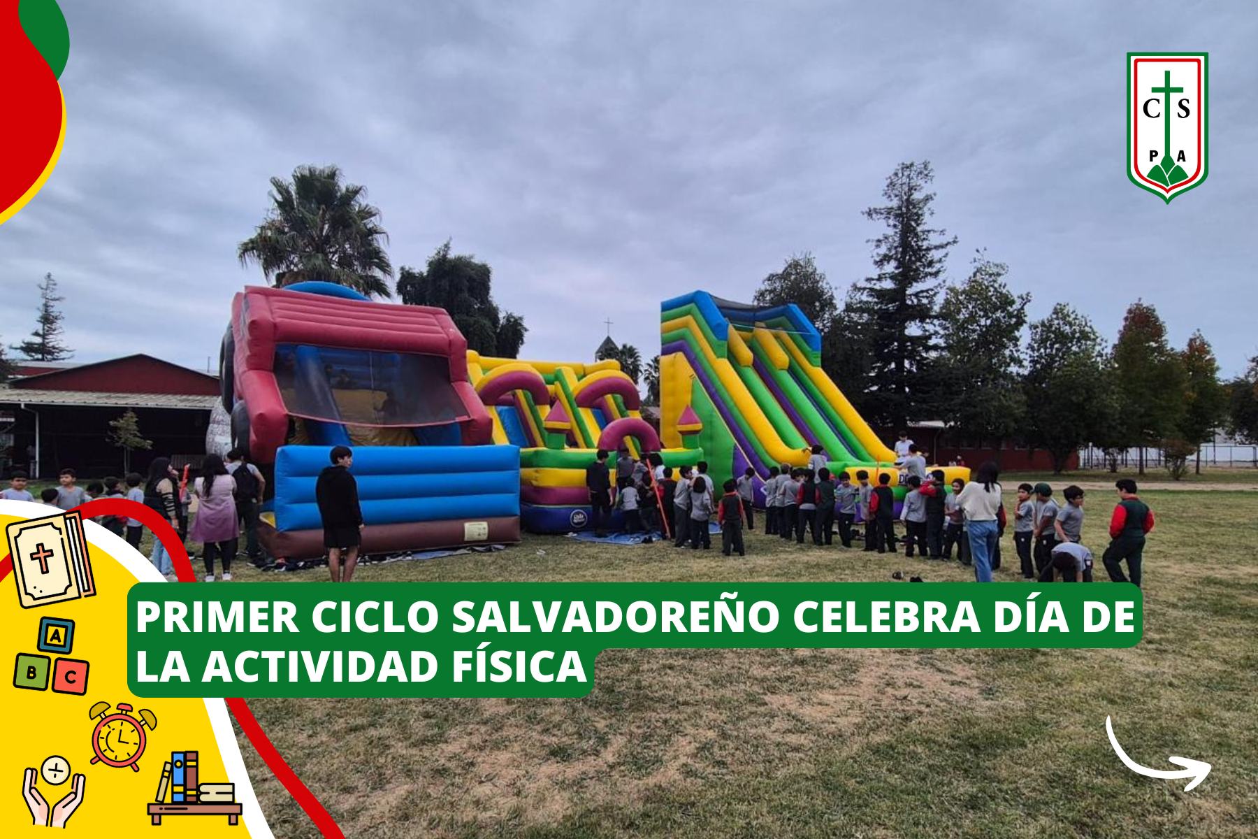 PRIMER CICLO SALVADOREÑO CELEBRA DÍA DE LA ACTIVIDAD FÍSICA
