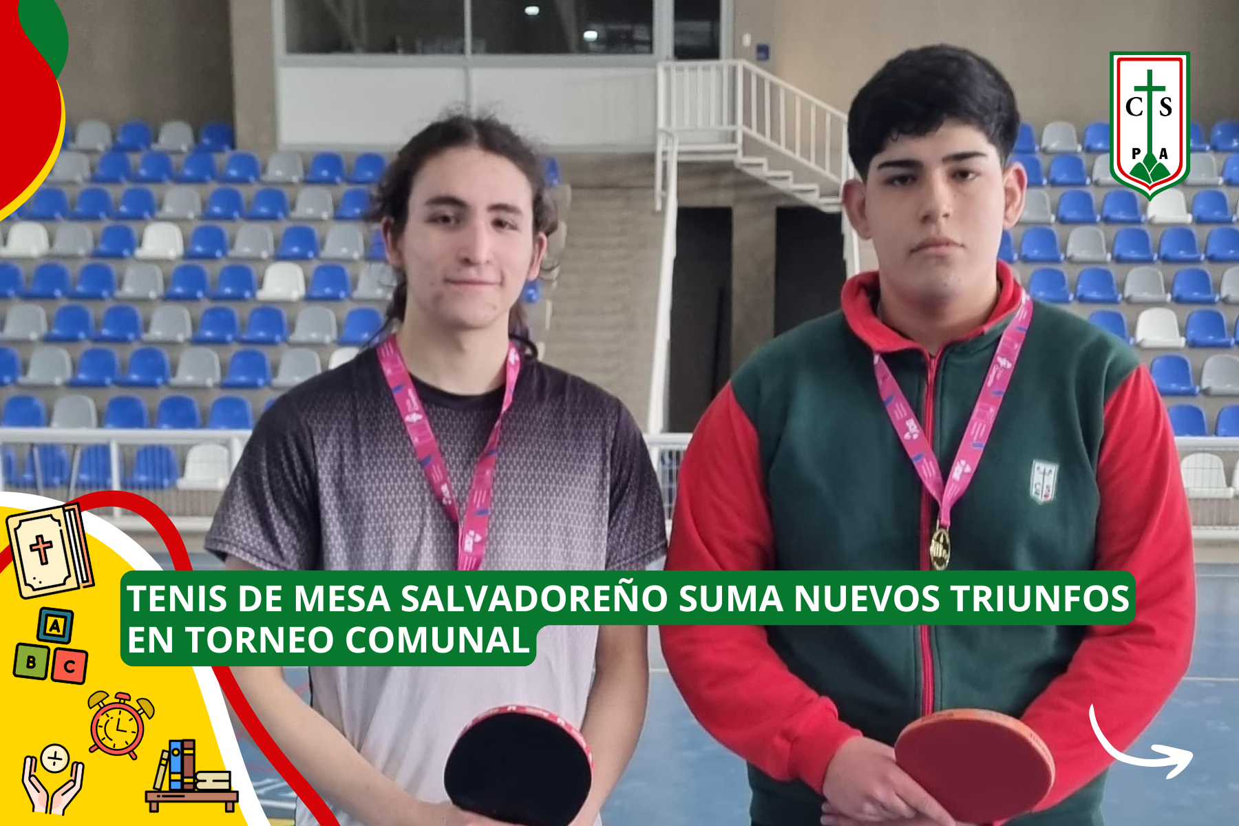 TENIS DE MESA SALVADOREÑO SUMA NUEVOS TRIUNFOS EN TORNEO COMUNAL