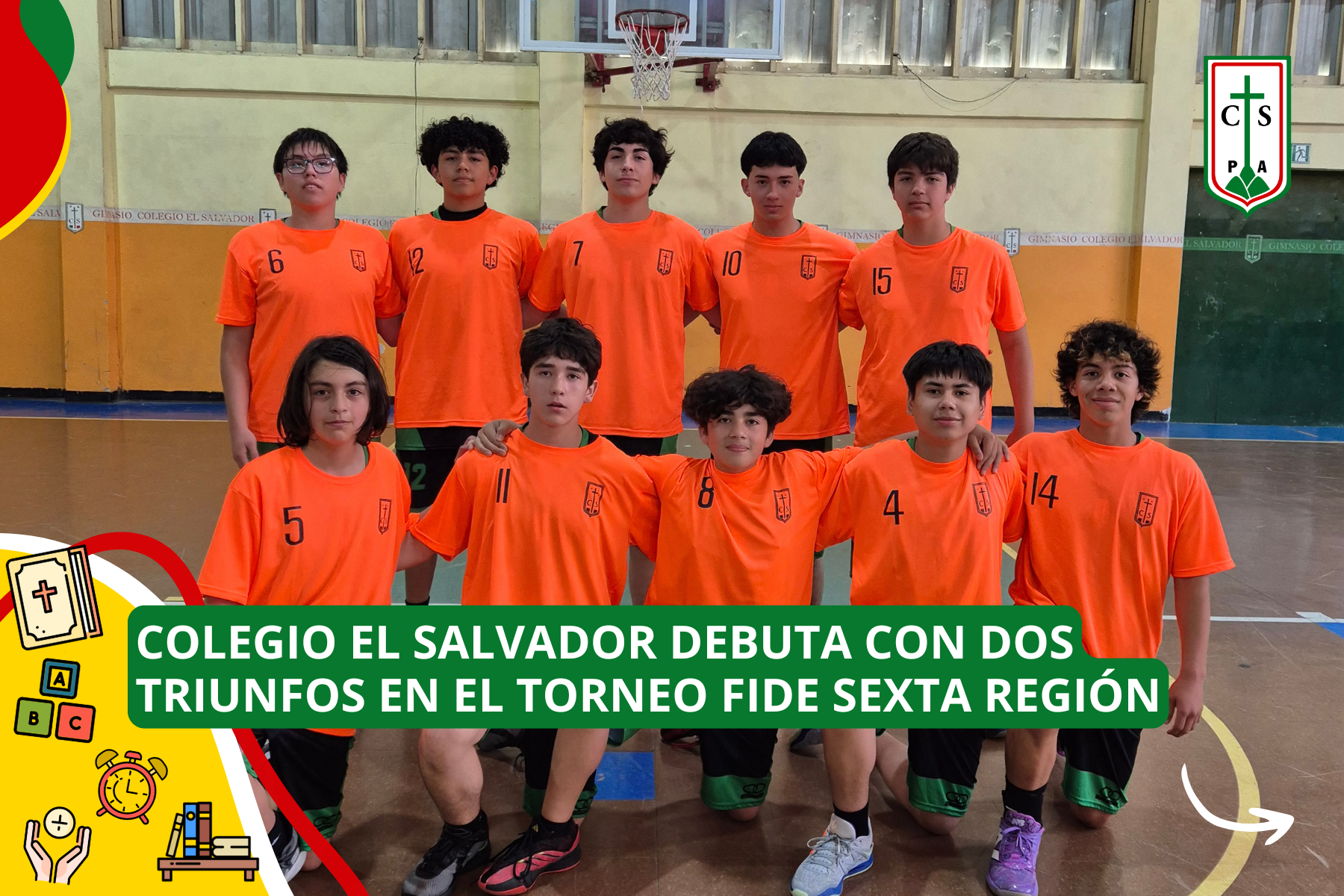COLEGIO EL SALVADOR DEBUTA CON DOS TRIUNFOS EN EL TORNEO FIDE SEXTA REGIÓN