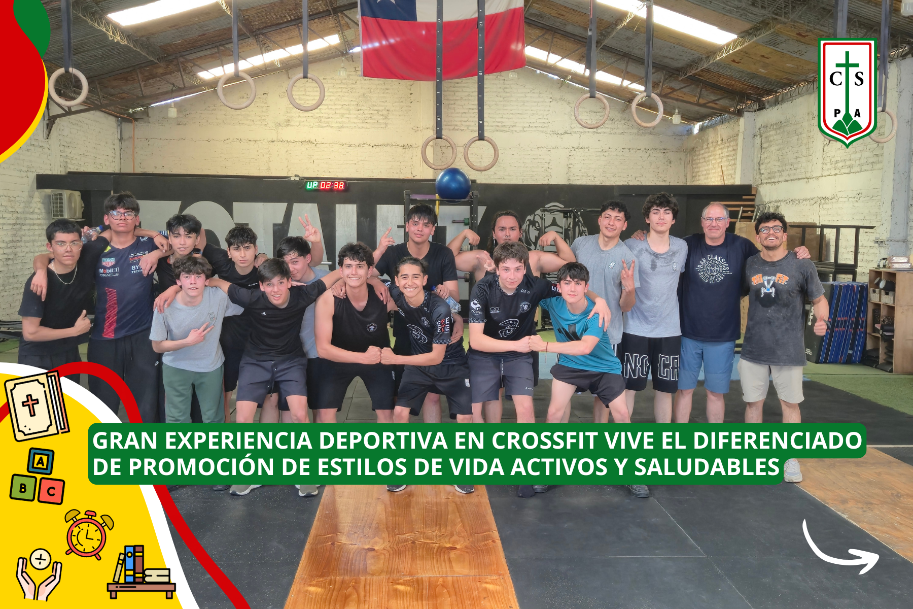 GRAN EXPERIENCIA DEPORTIVA EN CROSSFIT VIVE EL DIFERENCIADO DE PROMOCIÓN DE ESTILOS DE VIDA ACTIVOS Y SALUDABLES
