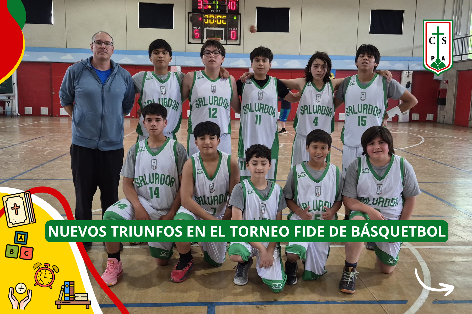 NUEVOS TRIUNFOS EN EL TORNEO FIDE DE BÁSQUETBOL