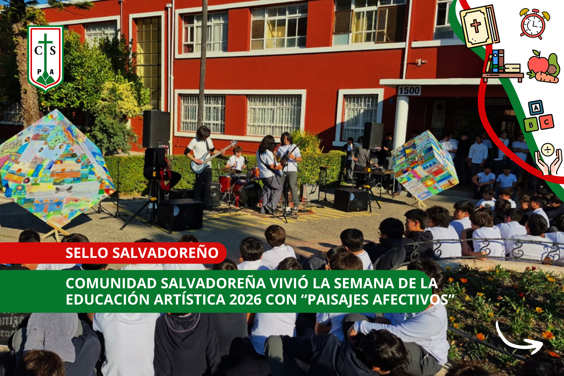 COMUNIDAD SALVADOREÑA VIVIÓ LA SEMANA DE LA EDUCACIÓN ARTÍSTICA 2026 CON “PAISAJES AFECTIVOS”