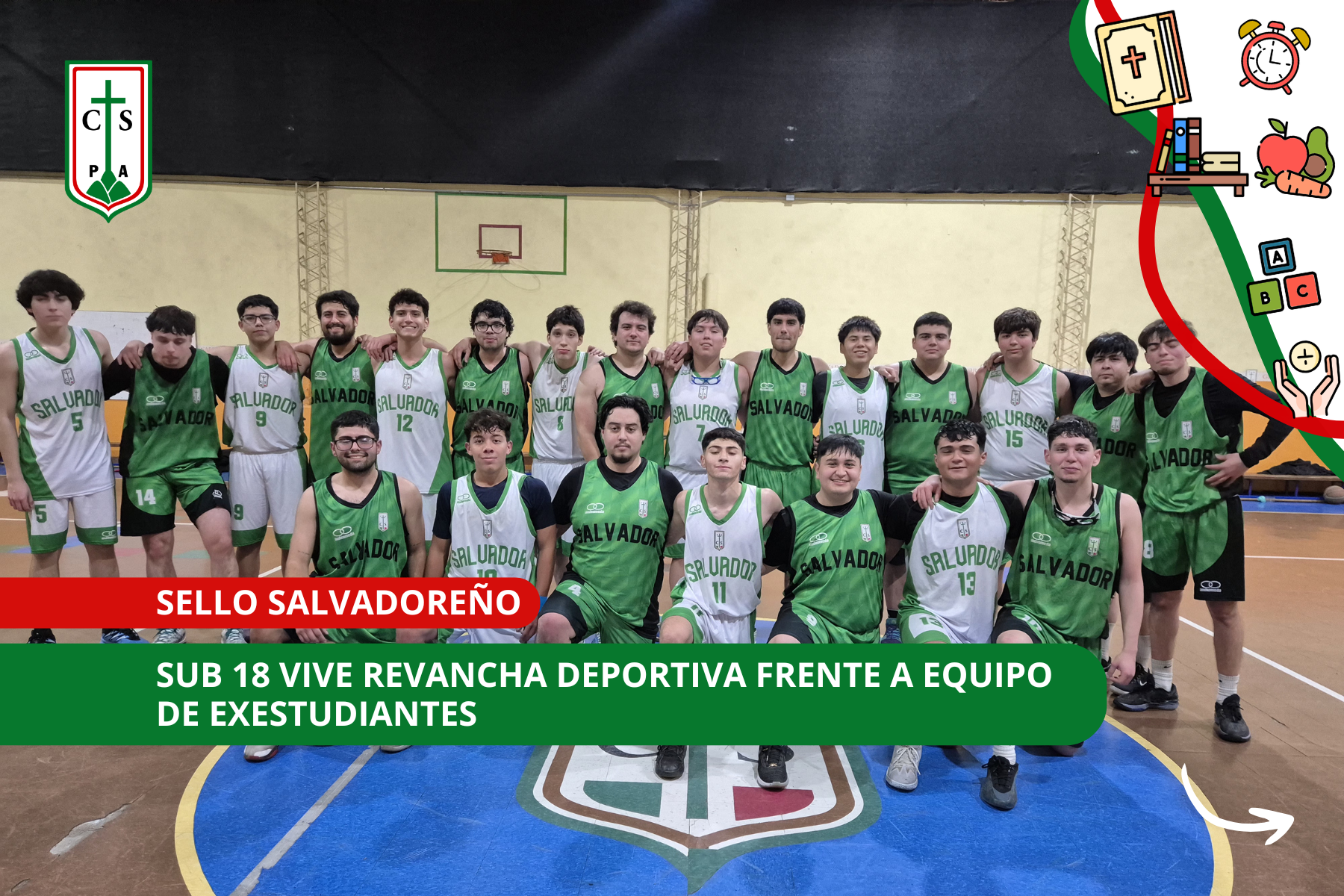 SUB 18 VIVE REVANCHA DEPORTIVA FRENTE A EQUIPO DE EXESTUDIANTES