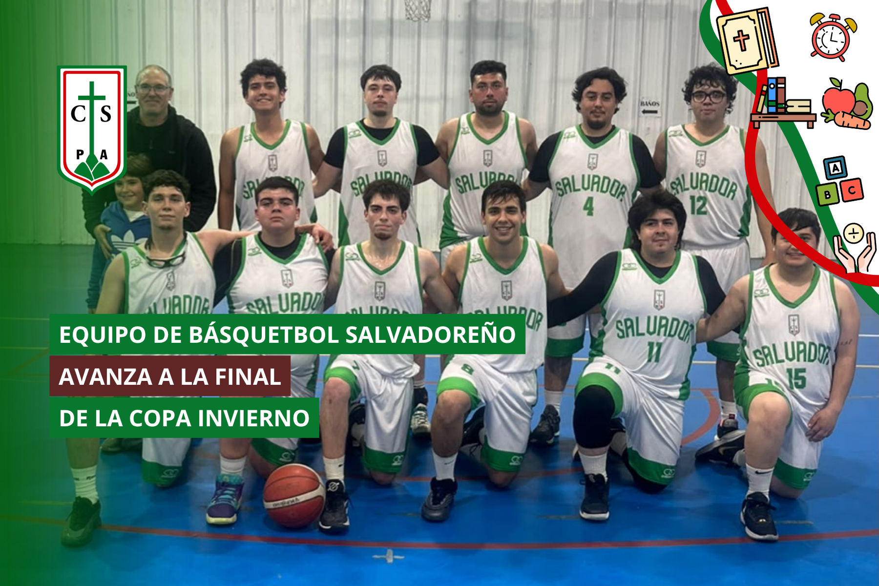 EQUIPO DE BÁSQUETBOL SALVADOREÑO AVANZA A LA FINAL DE LA COPA INVIERNO